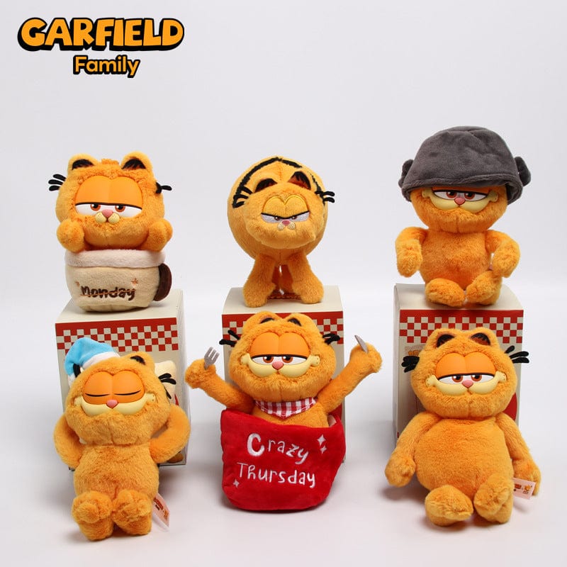 Garfield Blind Box Plush Collection