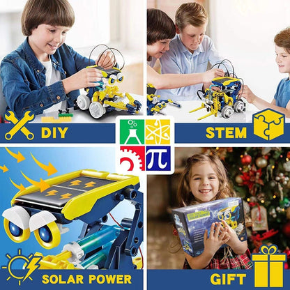 SolarBot Innovator – 11-in-1 STEM Solar Robot Kit