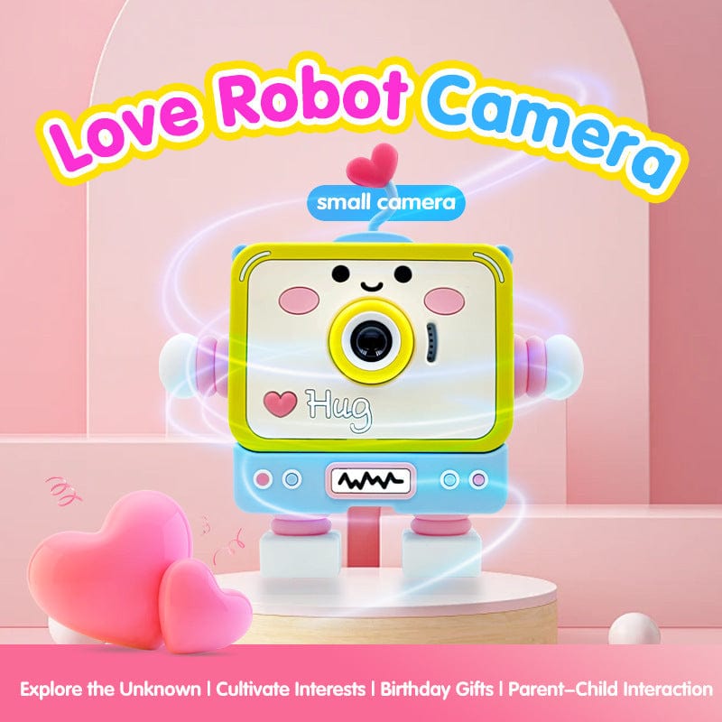 RoboCam Love – HD Kids Camera with Memory Card