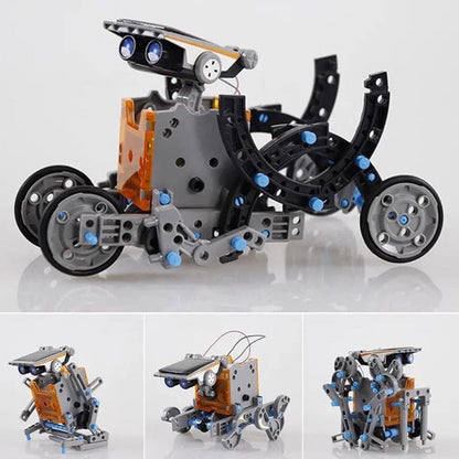 SolarTech RoboKit – 13-in-1 Solar Robot DIY Set