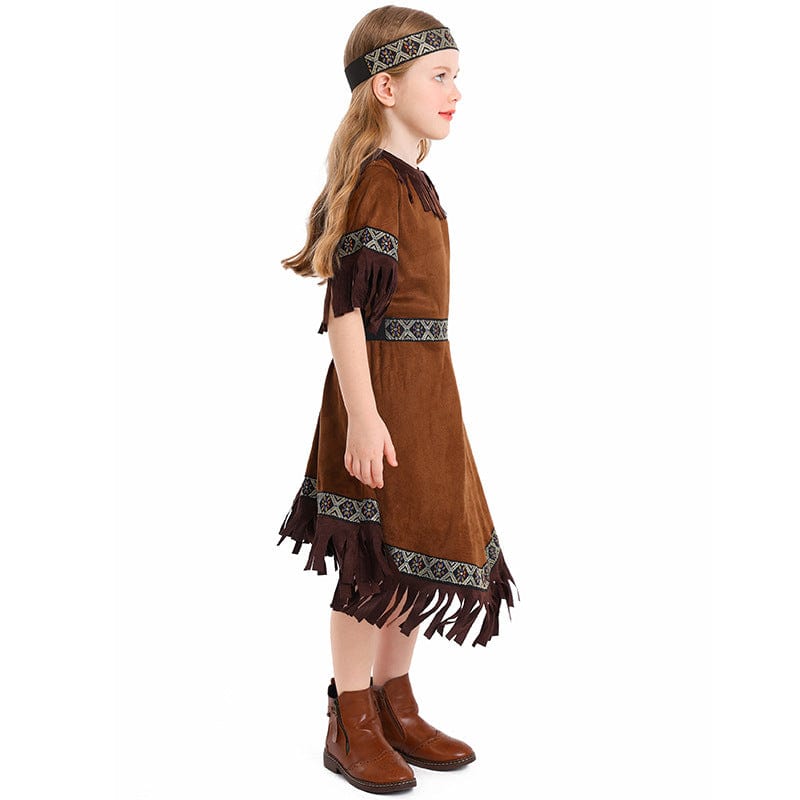 Pocahontas Inspired Tribal Costume Dress