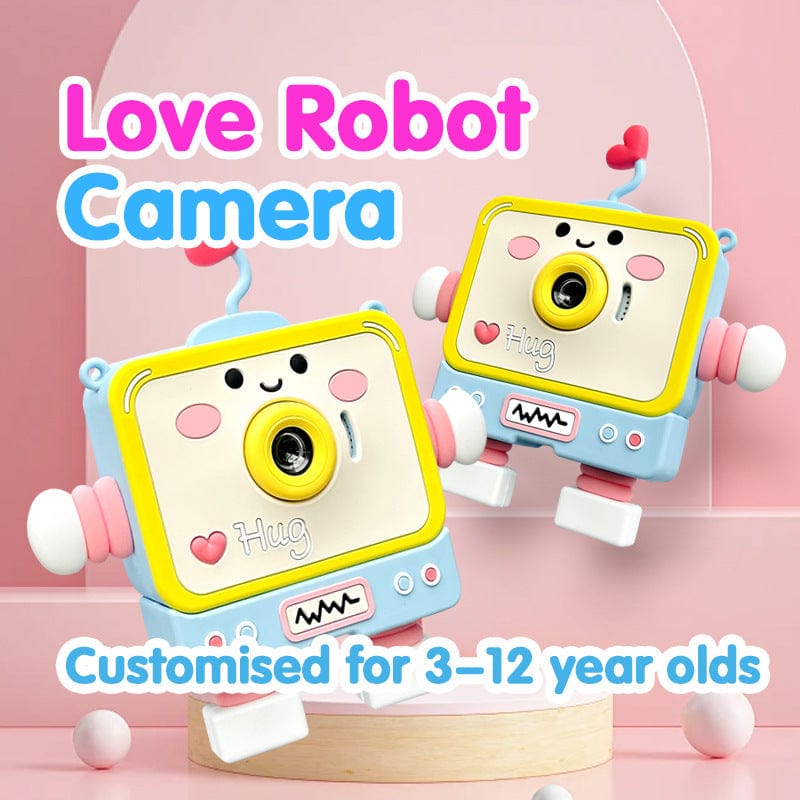 RoboCam Love – HD Kids Camera with Memory Card