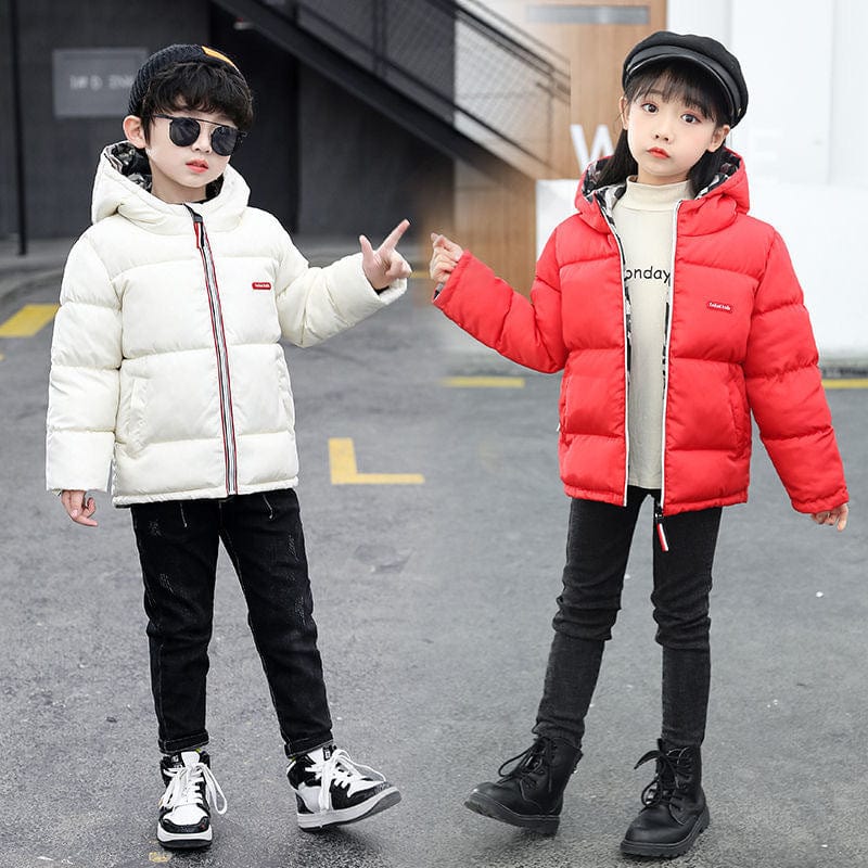 Kids Reversible Winter Puffer Jacket