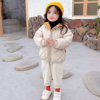 Kids Cozy Winter Puffer Jacket