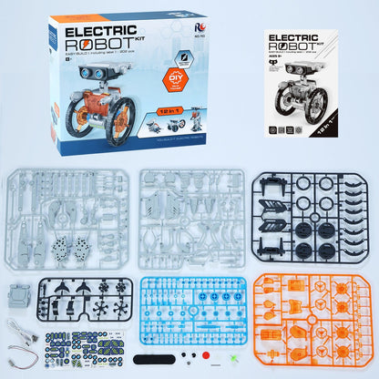 RoboBuilder Kit – 12-in-1 Electric Solar Robot Set