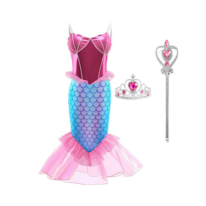 Ariel's Rose Seashell Mermaid Costume