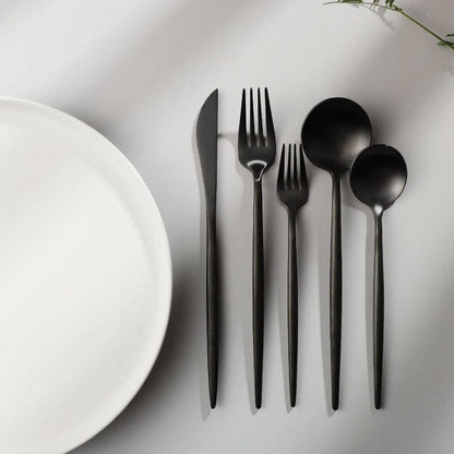 Elegant Minimalist 20-Piece Stainless Steel Cutlery Set