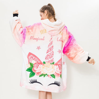 Magical Unicorn Blanket Hoodie