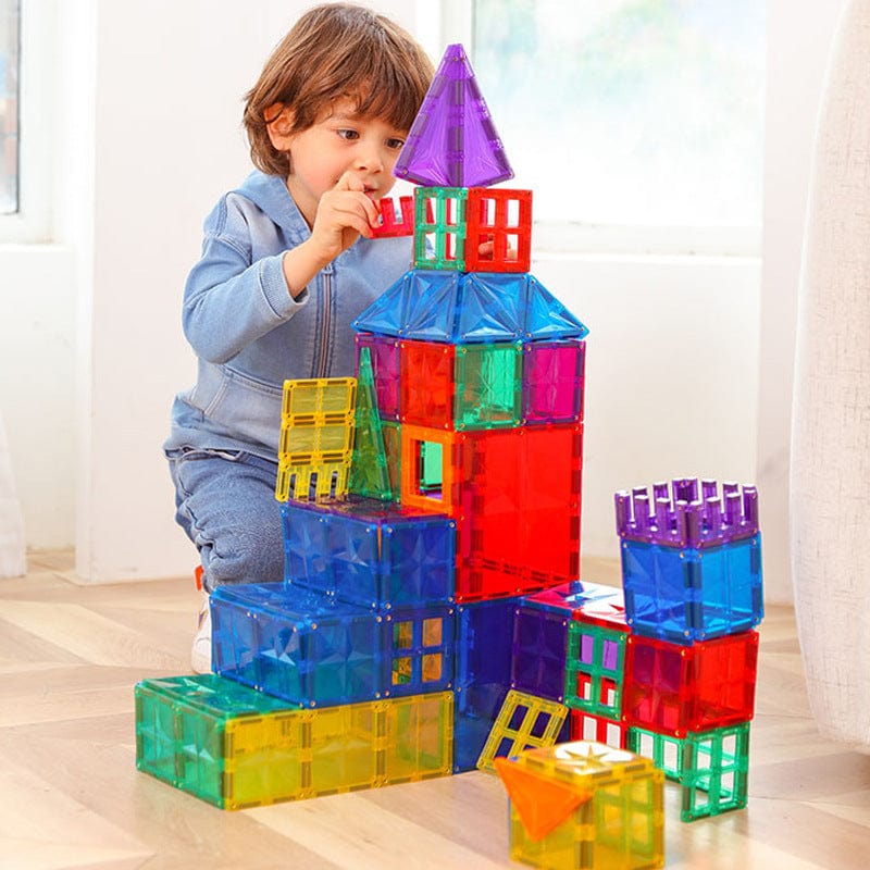 Colorful Magnetic Blocks Building Set