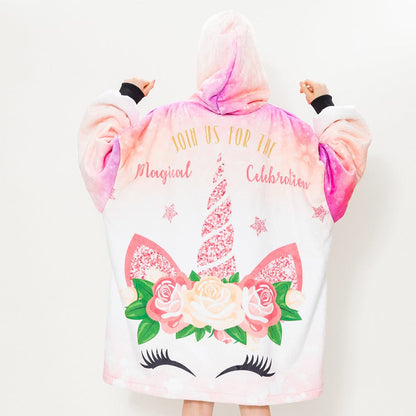 Magical Unicorn Blanket Hoodie