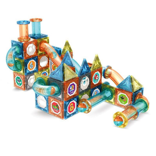 Magnetic Blocks Color Window Building Set