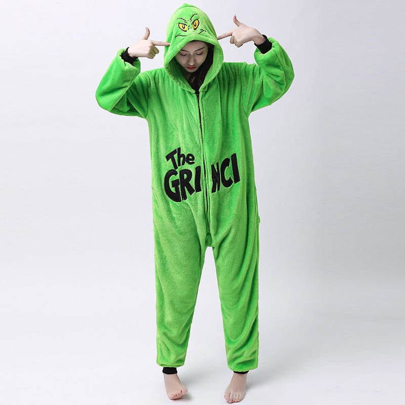 Grinch Cozy Onesie Costume