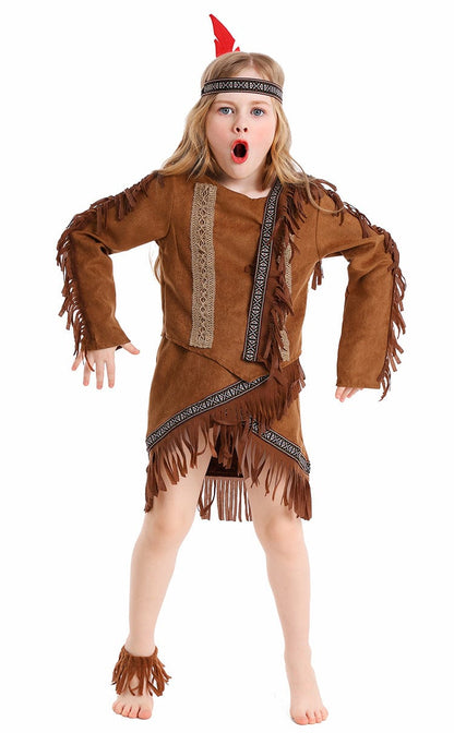 Pocahontas Inspired Tribal Chief Costume