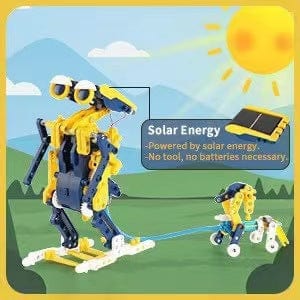 SolarBot Innovator – 11-in-1 STEM Solar Robot Kit