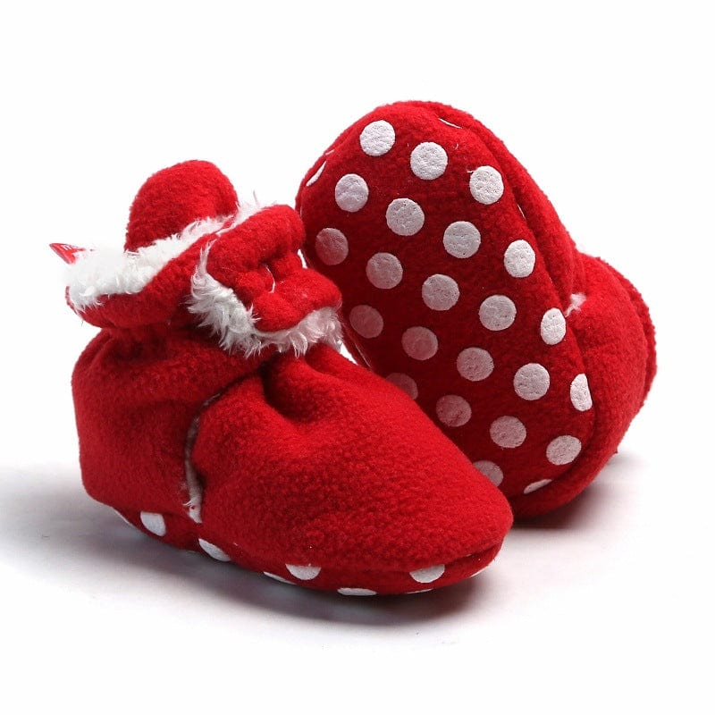 Snow Fun Baby Booties