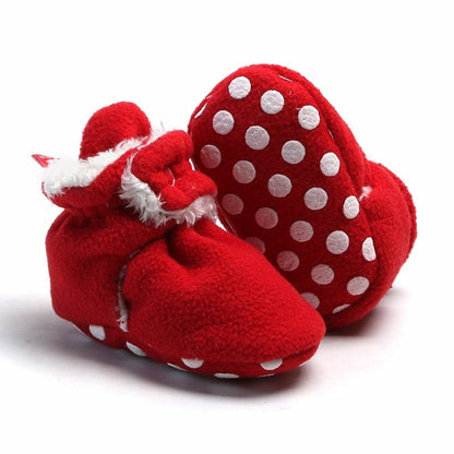 Snow Fun Baby Booties