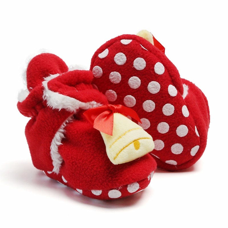 Snow Fun Baby Booties