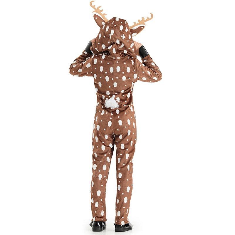 Spotted Reindeer Jumpsuit Costume