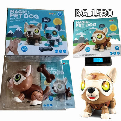 STEM RoboPup – Voice and Touch-Sensing Educational Robot Dog