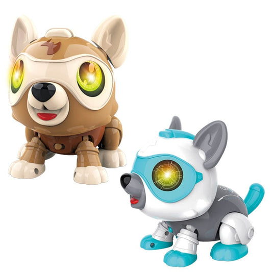 STEM RoboPup – Voice and Touch-Sensing Educational Robot Dog