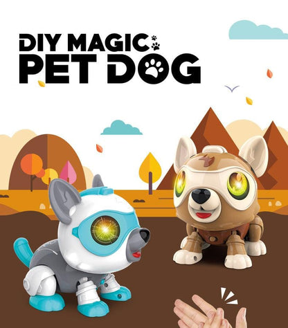 STEM RoboPup – Voice and Touch-Sensing Educational Robot Dog