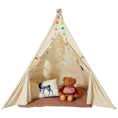 Kids Play Tents: Cozy Teepee for Indoor & Outdoor Fun