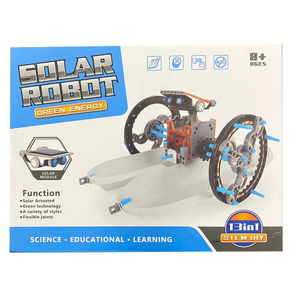 SolarTech RoboKit – 13-in-1 Solar Robot DIY Set