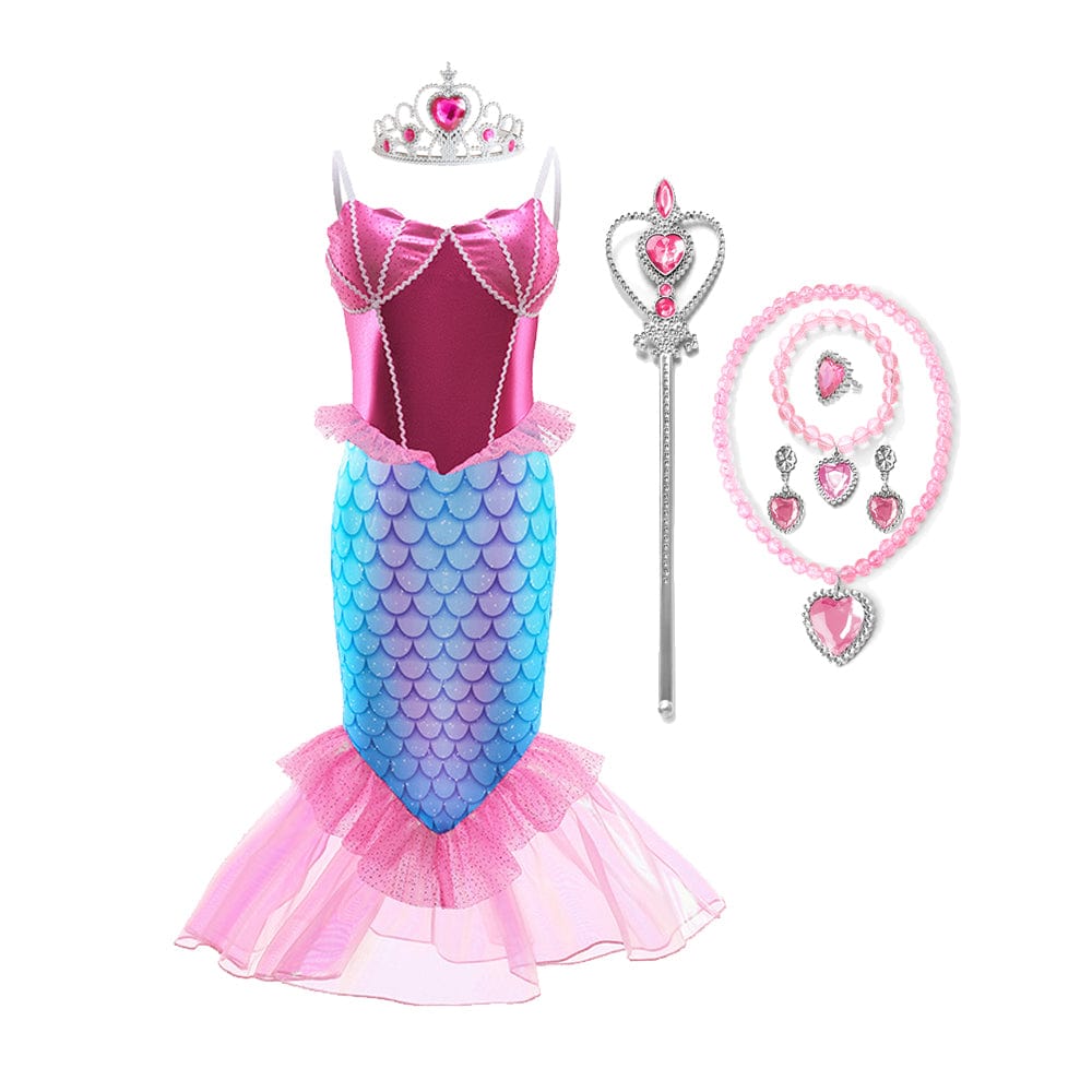 Ariel's Rose Seashell Mermaid Costume