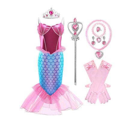 Ariel's Rose Seashell Mermaid Costume