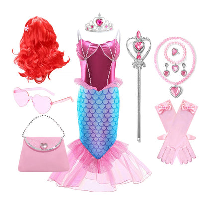 Ariel's Rose Seashell Mermaid Costume