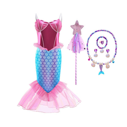 Ariel's Rose Seashell Mermaid Costume