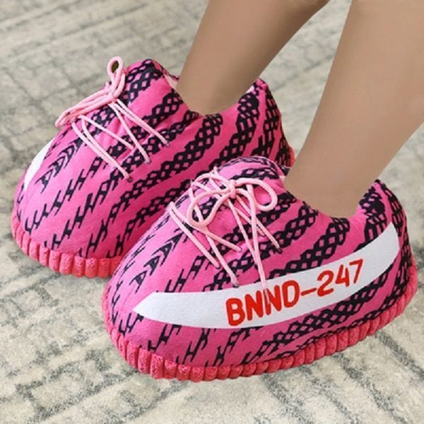 Winter Spoof AJ Style Cotton Sneaker Slippers