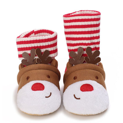 SNOWFLAKE CUDDLES – Cozy Christmas Slippers for Kids