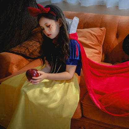 Snow White & Little Red Queen Cape Costume