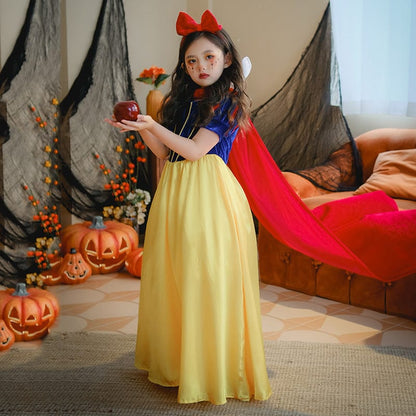 Snow White & Little Red Queen Cape Costume