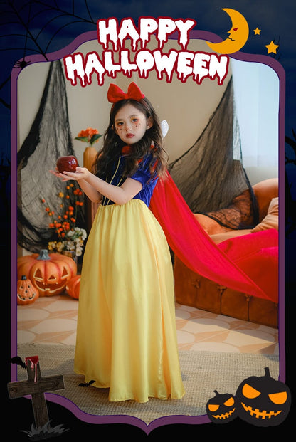 Snow White & Little Red Queen Cape Costume