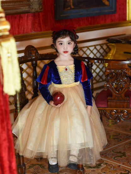 Autumn Regal Snow White Dress