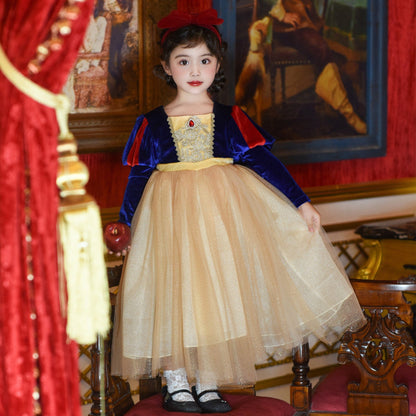 Autumn Regal Snow White Dress