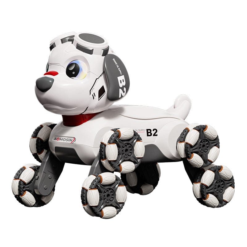 RoboPup Elite – Intelligent Robot Dog with Stunt Wheels