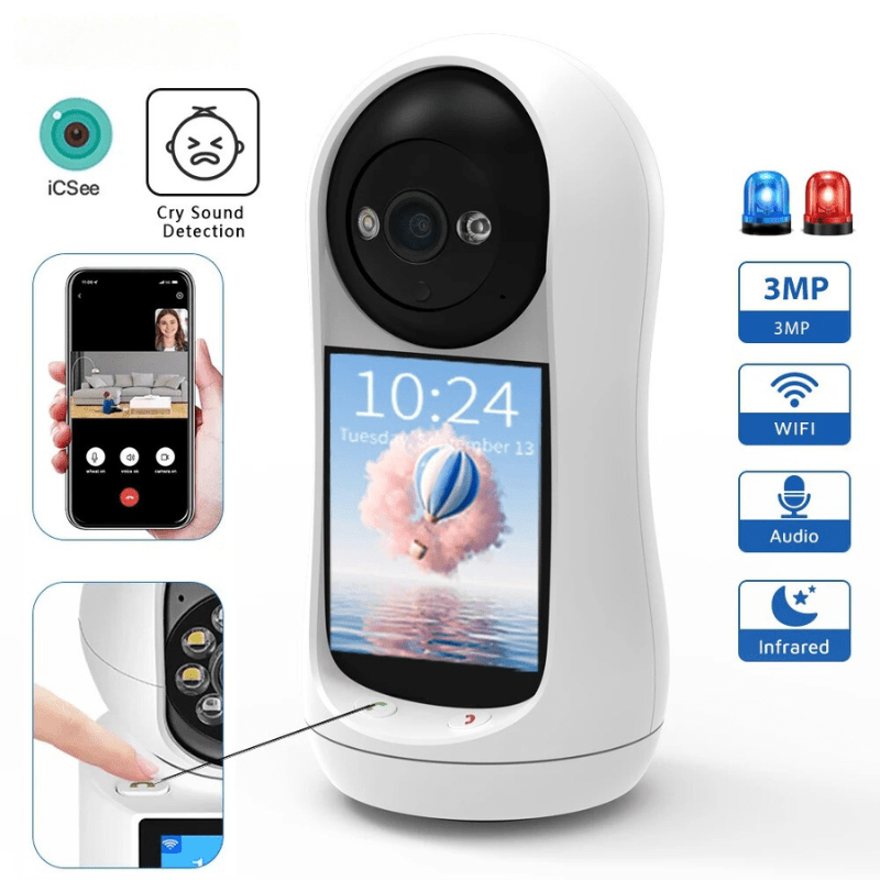 3MP WiFi Baby Monitor