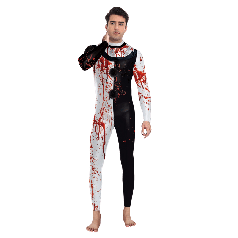 Clown Costume Adult Clown Movie Scary Terrifier