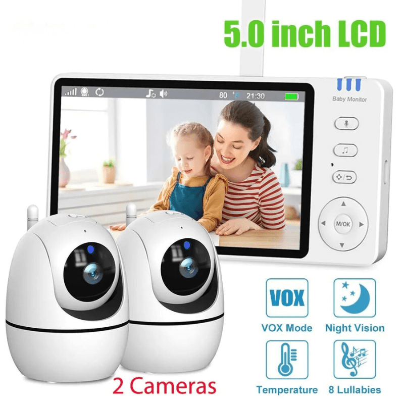 Wireless Baby Monitor – 3.5-inch Screen