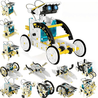 SunBot Explorer – 13-in-1 Solar STEM Robot Kit