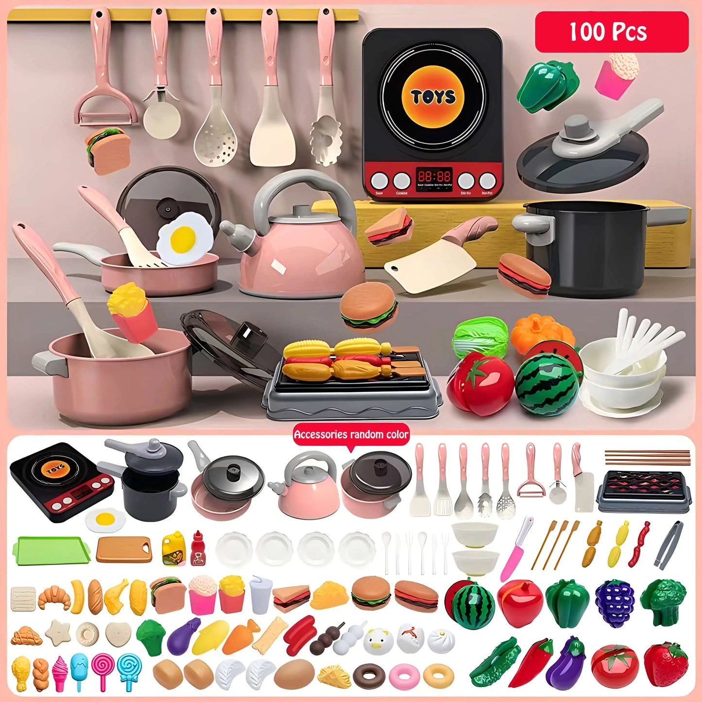 Chef's Mini Playset Kids' Kitchen Kit