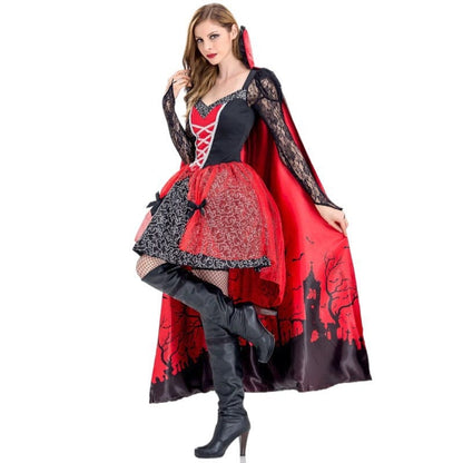 Vampire Costume Women Demon Queen