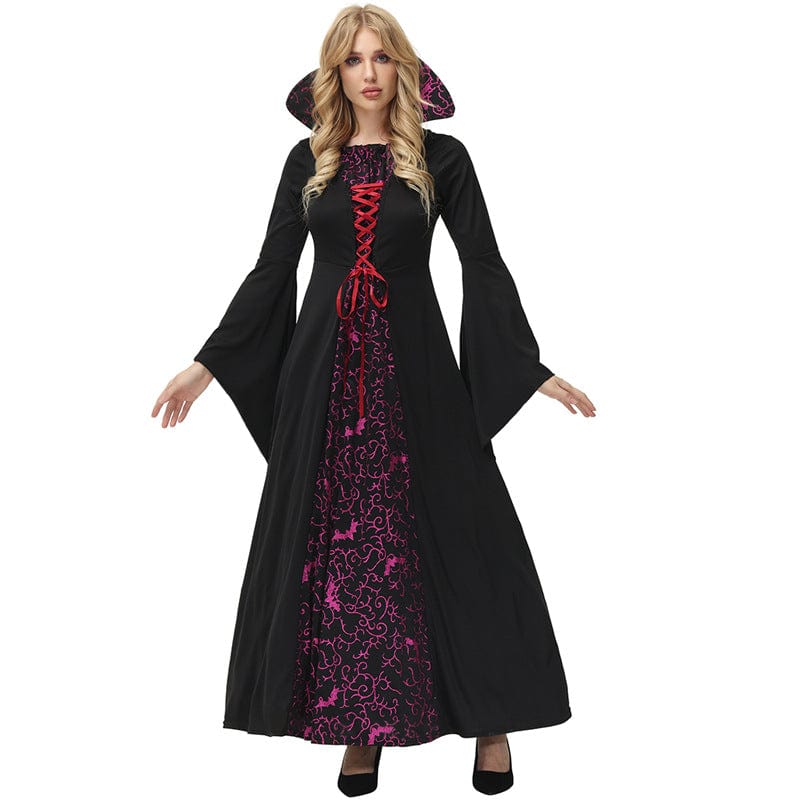 Vampire Costume Women Devil Witch