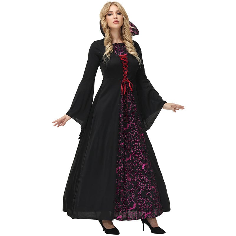 Vampire Costume Women Devil Witch