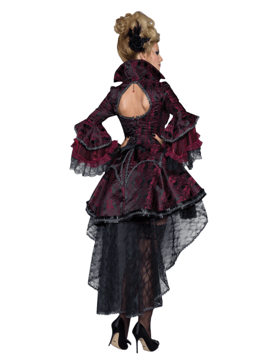 Vampire Costume Women Tuxedo Temptation Party