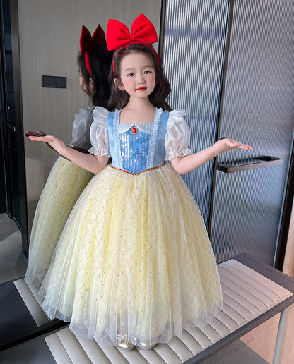 Whimsical Snow White Princess Dress