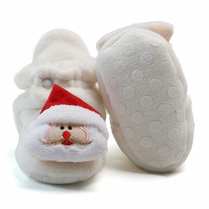 Snow Fun Baby Booties